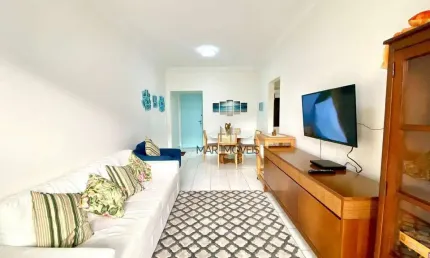 Apartamento com 2 dormitórios à venda, 90 m² por R$ 500.000,00 - Pitangueiras - Guarujá/SP