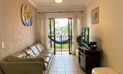 Apartamento com 2 dormitórios à venda, 90 m² por r$ 549.000,00 - tombo - guarujá/sp