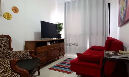 Apartamento com 1 dormitório, 45 m² - venda - Praia do Tombo - Guarujá/SP