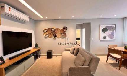 Apartamento com 1 dormitório à venda, 60 m² por R$ 429.000,00 - Praia da Enseada - Guarujá/SP