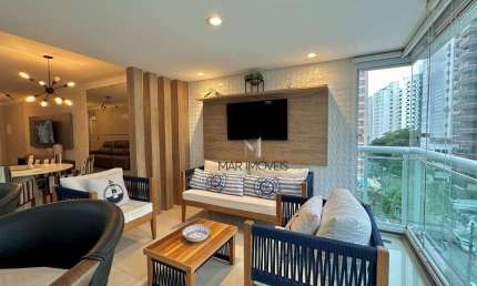 Apartamento, 105 m² - venda por R$ 1.250.000,00 ou aluguel por R$ 8.500,02/mês - Pitangueiras - Guarujá/SP
