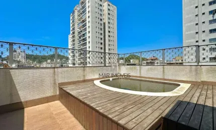 Cobertura À Venda na Praia das Astúrias - Guarujá - SP