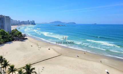 Apartamento Frente Total Mar, 4 Suites, 2 Vagas e Lazer