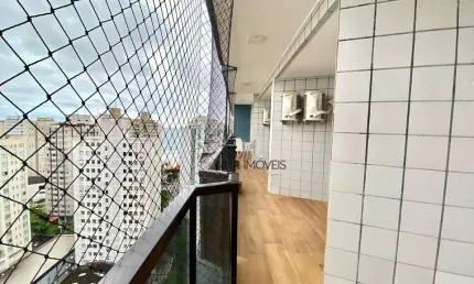 Apartamento com 4 dormitórios à venda, 160 m² por R$ 759.000,00 - Pitangueiras - Guarujá/SP