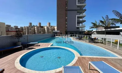 Apartamento novo com 2 dormitórios à venda, 64 m² por r$ 700.000 - enseada - guarujá/sp