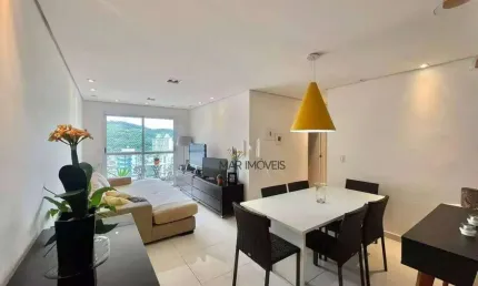 Apartamento com 3 dormitórios à venda, 96 m² por r$ 769.000,00 - asturias - guarujá/sp