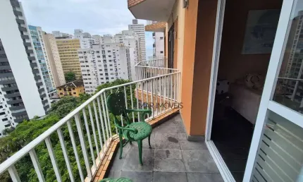 Apartamento com 3 dormitórios à venda, 130 m² por R$ 580.000,00 - Pitangueiras - Guarujá/SP