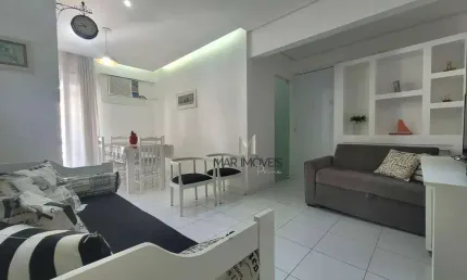 Apartamento com 2 dormitórios sendo 1 Suíte à venda, 60 m² - Pitangueiras - Guarujá/SP