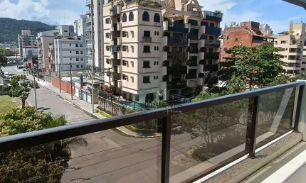Apartamento com 3 dormitórios, 146 m² - venda ou aluguel - Balneário Cidade Atlântica - Guarujá/SP