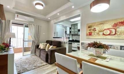 Apartamento REFORMADO 1 dormitório 1 vaga em Pitangueiras/Guarujá