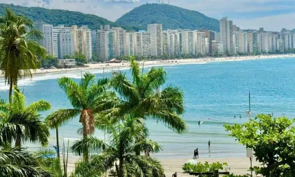 Apartamento Reformado com 3 dormitórios à venda, 95 m² por R$ 1.050.000 - Asturias - Guarujá/SP