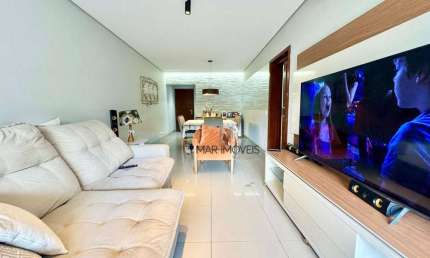Apartamento com 3 dormitórios à venda, 115 m² por R$ 700.000,00 - Pitangueiras - Guarujá/SP