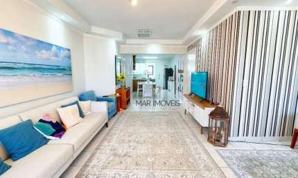 Apartamento com 3 dormitórios à venda, 140 m² por R$ 750.000,00 - Jardim Guaiuba - Guarujá/SP