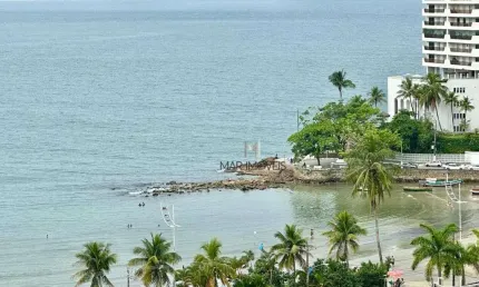Apartamento á venda e locação anual  com vista parcial ao mar !!!