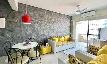 Apartamento com 2 dormitórios à venda, 70 m² por R$ 439.000,00 - Tombo - Guarujá/SP