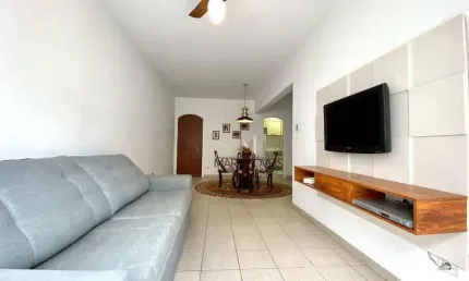 Apartamento com 3 dormitórios à venda, 100 m² por R$ 530.000,00 - Tombo - Guarujá/SP