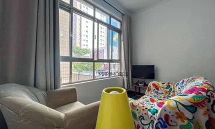 Apartamento com 2 dormitórios, 54 m² - Vila Júlia - Guarujá/SP