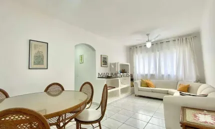 Apartamento com 2 dormitórios à venda, 70 m² por r$ 429.000,00 - pitangueiras - guarujá/sp