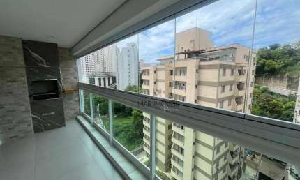 Apartamento com 2 dormitórios para alugar, 90 m² por R$ 6.000/mês - Praia das Astúrias - Guarujá/SP