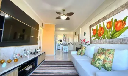 Apartamento com 2 dormitórios à venda, 80 m² por R$ 549.000,00 - Tombo - Guarujá/SP