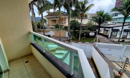 Apartamento com 1 dormitório, 45 m² - venda por r$ 590.000,00 ou aluguel por r$ 4.500,01/mês - tombo - guarujá/sp
