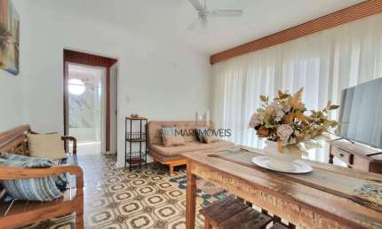 Apartamento, 60 m² - venda por R$ 380.000,00 ou aluguel por R$ 3.100,00/mês - Pitangueiras - Guarujá/SP