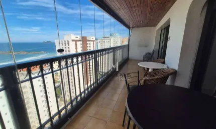 Apartamento com 3 dormitórios à venda, 175 m² por r$ 1.200.000 - pitangueiras - guarujá/sp