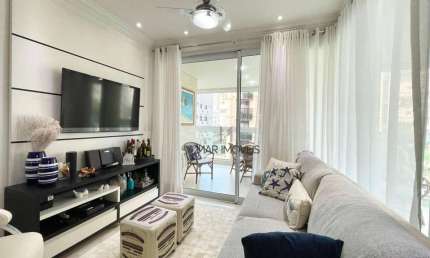Apartamento com 3 dormitórios, 126 m² - venda por R$ 950.000,00 ou aluguel por R$ 7.000,02/mês - Praia da Enseada - Guarujá/SP