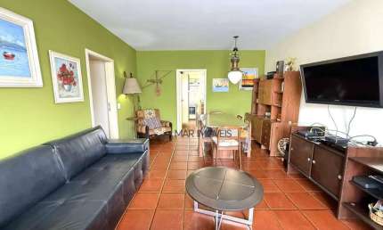 Apartamento para alugar, 140 m² por R$ 4.000,00/mês - Pitangueiras Praia - Guarujá/SP
