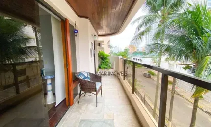 Apartamento com 3 dormitórios à venda, 120 m² por r$ 450.000,00 - enseada - guarujá/sp