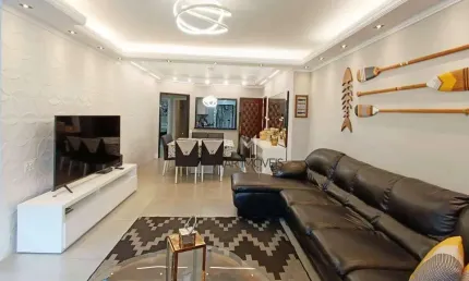 Apartamento com 4 dormitórios à venda, 167 m² - praia da enseada - guarujá/sp