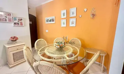 Apartamento á venda na praia da enseada/ mar imóveis prime