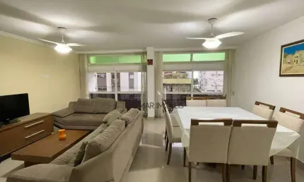 Apartamento, 135 m² - venda por R$ 590.000,00 ou aluguel por R$ 5.800,00/mês - Pitangueiras - Guarujá/SP