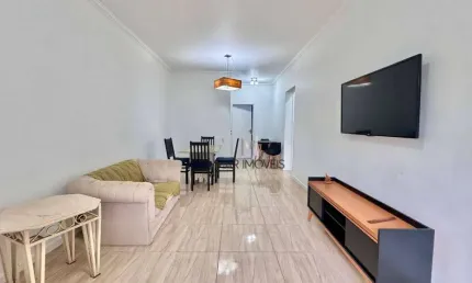 Apartamento com 3 dormitórios para alugar, 80 m² por R$ 4.200/mês - Pitangueiras - Guarujá/SP