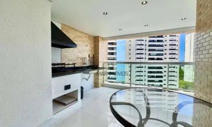 Apartamento, 90 m² - venda por R$ 800.000,00 ou aluguel por R$ 5.300,02/mês - Astúrias - Guarujá/SP