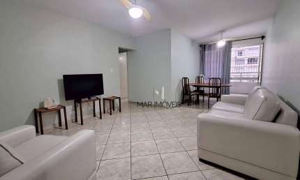 Apartamento para locação anual, Praia das Pitangueiras, com 03 dormitórios/mês - Centro - Guarujá/SP