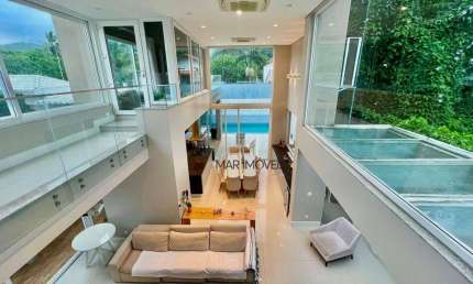 CASA A 200 METROS DA PRAIA DO GUAIUBA, com 4 dormitórios, 400 m² - venda por R$ 3.500.000 ou aluguel por R$ 15.000/mês - Guaiuba - Guarujá/SP