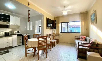 Apartamento com 2 dormitórios à venda, 80 m² por R$ 449.000,00 - Tombo - Guarujá/SP