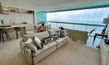 Apartamento à venda na praia das pitangueiras em guarujá/sp | mar imóveis prime