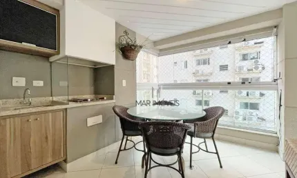 Apartamento com 4 dormitórios, 150 m² - venda por R$ 1.500.000,00 ou aluguel por R$ 9.000,02/mês - Astúrias - Guarujá/SP