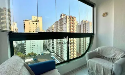 Apartamento com 2 dormitórios à venda, 80 m² por r$ 515.000,00 - pitangueiras - guarujá/sp