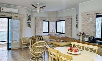 Apartamento com 3 dormitórios à venda, 110 m² - Pitangueiras - Guarujá/SP - Mar Imóveis Prime
