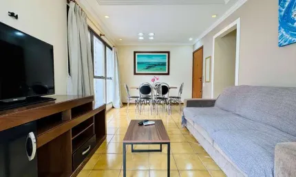 Apartamento para Locação Anual na Praia das Pitangueiras em Guarujá - Mar Imóveis Prime
