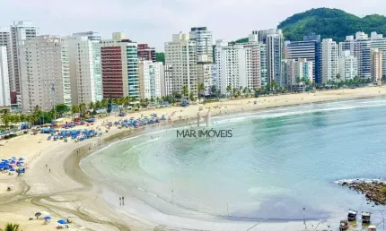Apartamento com 3 dormitórios à venda, 117 m² por R$ 1.590.000,00 - Praia das Astúrias - Guarujá/SP