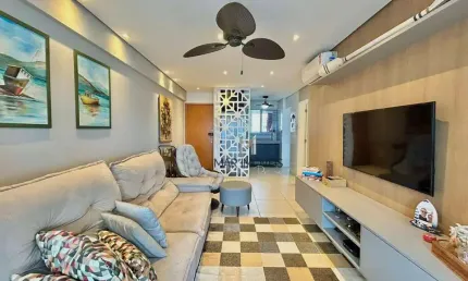 Apartamento à venda na praia das astúrias - guarujá - sp