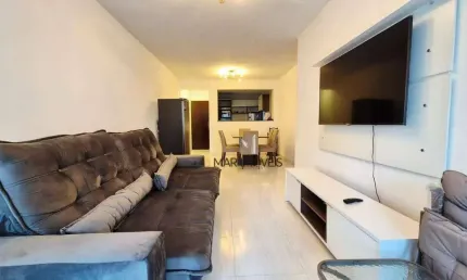 Apartamento com 3 dormitórios, 130 m² - venda por r$ 650.000,00 ou aluguel por r$ 5.500,02/mês - pitangueiras - guarujá/sp