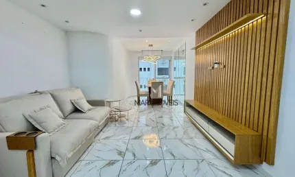 Apartamento à venda, 90 m² por r$ 595.000,00 - pitangueiras - guarujá/sp