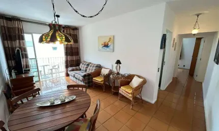 Apartamento com 1 dormitório à venda, 57 m² por R$ 290.000,00 - Enseada - Guarujá/SP