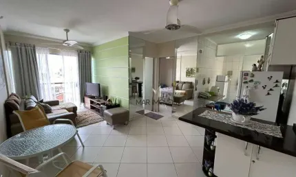 Apartamento com 1 dormitório à venda, 60 m² por r$ 320.000,00 - enseada - guarujá/sp