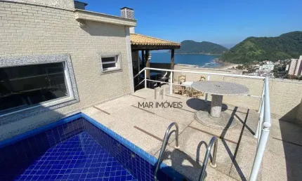 Cobertura Duplex à venda na Praia do Tombo - 3 dormitórios, 2 Vagas e Lazer
